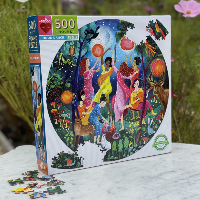 Puzzle : 500 pièces rond - Moon Dance