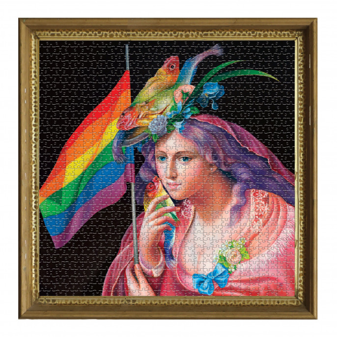 Puzzle : 1000 pièces - Liberty Rainbow