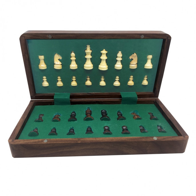 Echecs : coffret pliant de 25cm