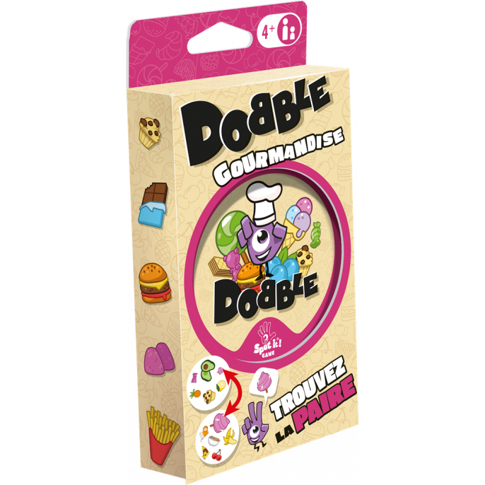 Jeu de cartes Dobble Gourmandise - Jeux de société enfant