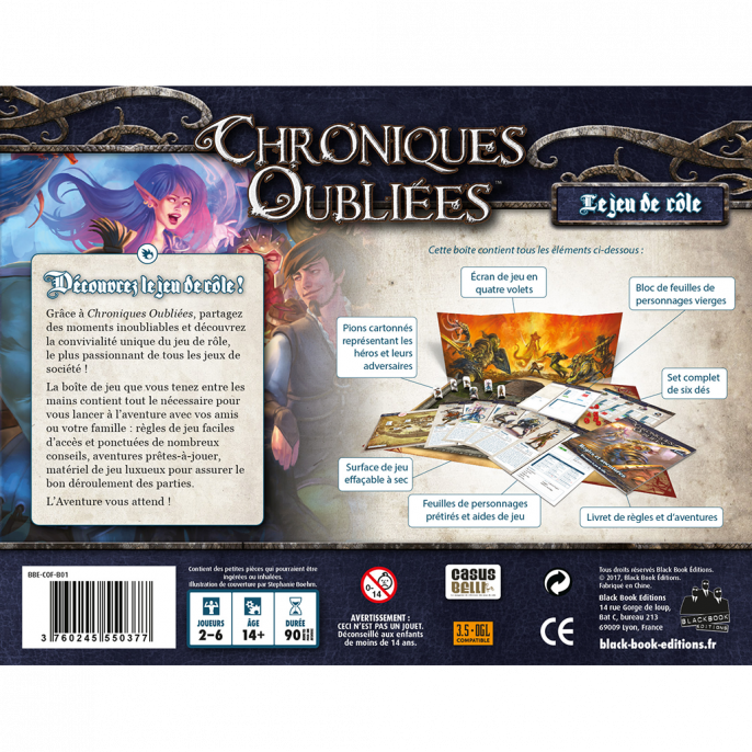 Chroniques Oubliées - Initiation au jeu d'Aventure