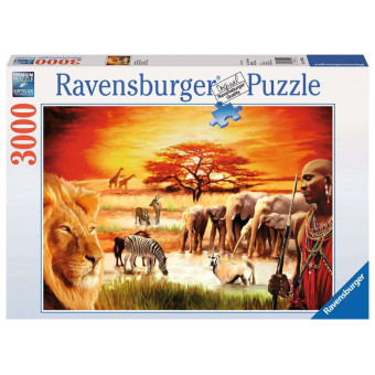 Puzzle 3000 p - La fierté du Massaï