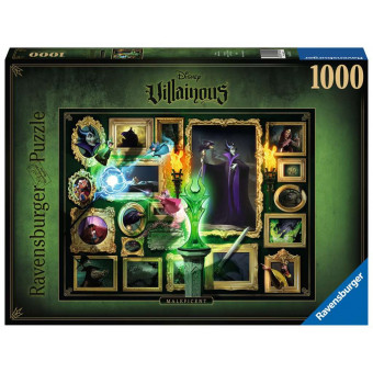 Puzzle 1000 p - Maléfique (Collection Disney Villainous)