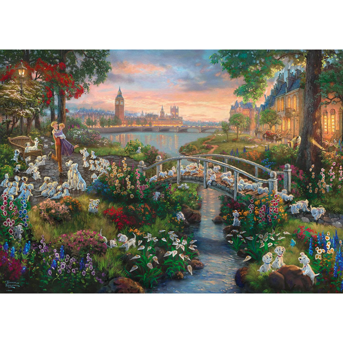 Puzzle : 1000 pièces - Disney, les 101 Dalmatiens