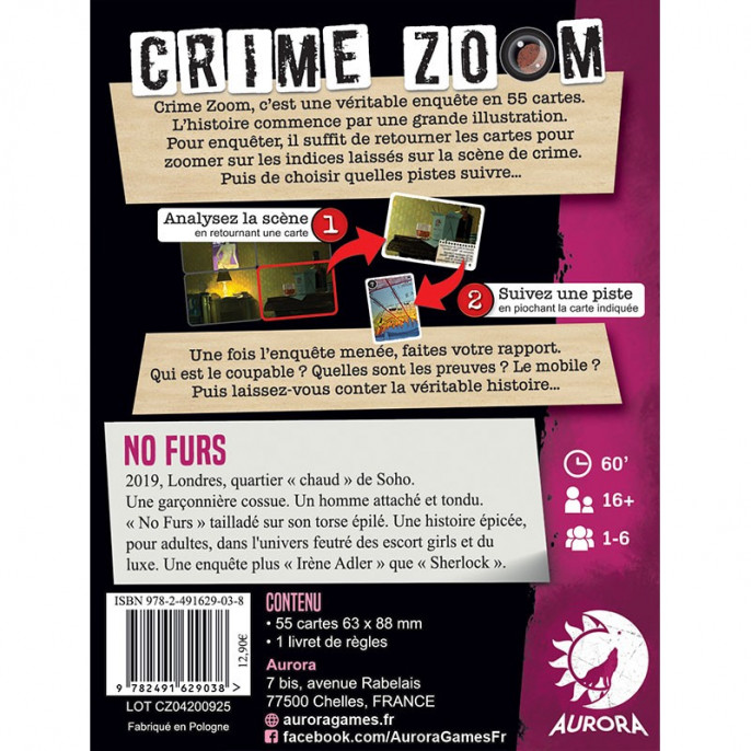 Crime Zoom - No Furs