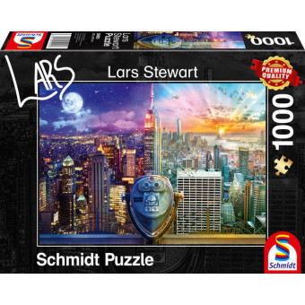 Puzzle : 1000 pièces - New York - L. Stewart