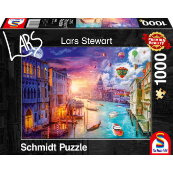 Puzzle : 1000 pièces - Venise - Day & Night