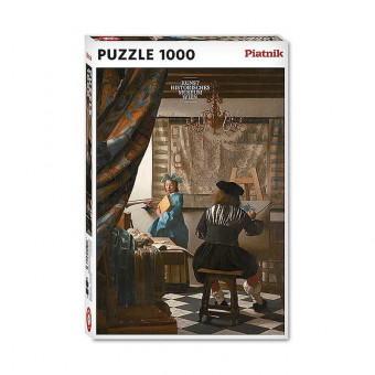 Puzzle : 1000 pièces - Vermeer - Studio d'artiste