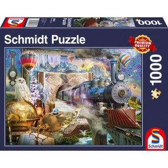 Puzzle : 1000 pièces - Voyage Magique