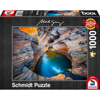 Puzzle : 1000 pièces - Indigo