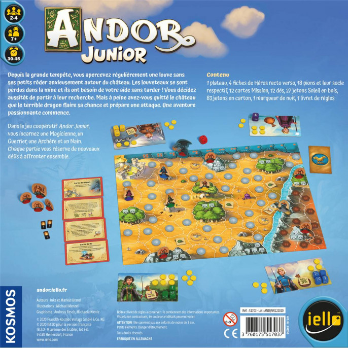 Andor Junior - Jeu de Société dès 7 Ans - Boutique