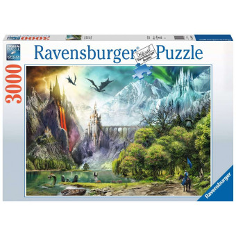Puzzle 3000 pièces : Règne des dragons