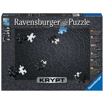 Puzzle 736 pièces : Krypt - Black