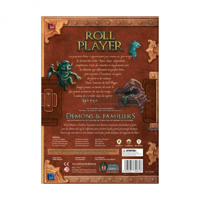 Roll Player : Démons et Familiers Big Box