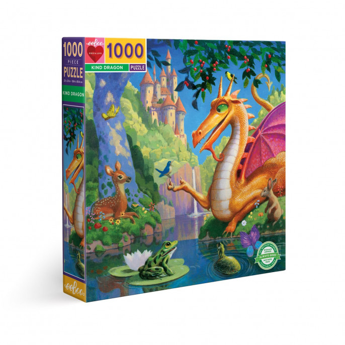 Puzzle : 1000 pièces - Kind Dragon