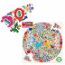Puzzle : 500 pièces rond - Blue Bird Yellow Bird