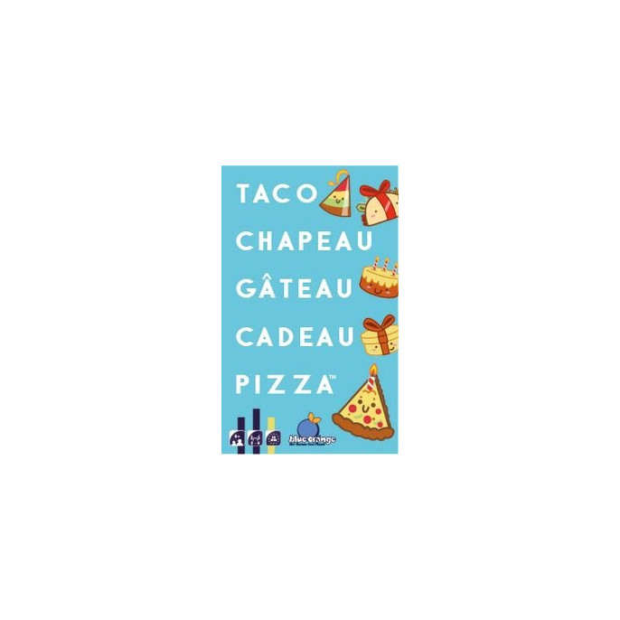 Taco Chapeau Gâteau Cadeau Pizza, le jeu pocket fun et rapide qui sait  animer vos parties ! - Les anciens articles - Forum de Trictrac