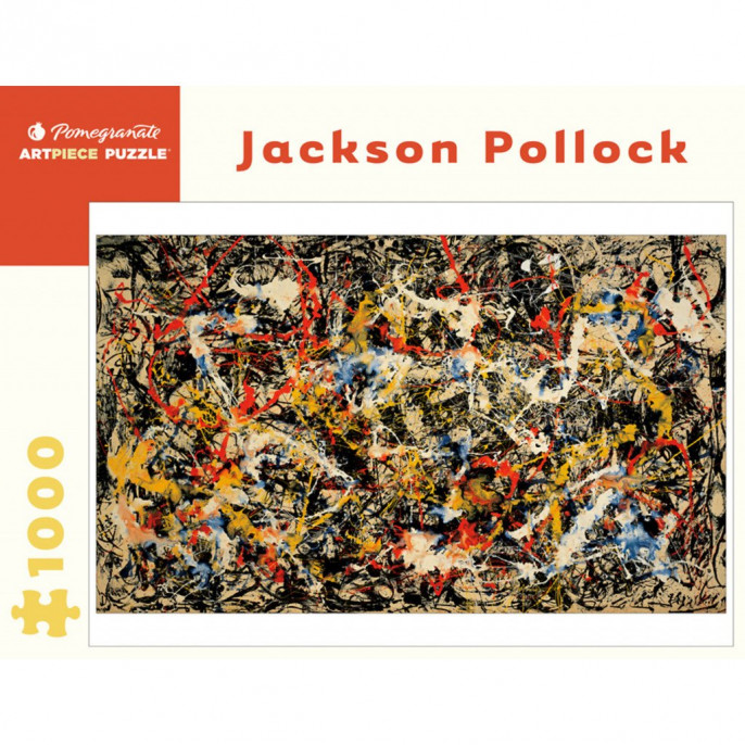 Puzzle : 1000 pièces -  Jackson Pollock - Convergence
