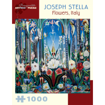 Puzzle : 1000 pièces - Joseph Stella - Flowers Italy