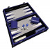 Backgammon Prestige 30 cm Bleu