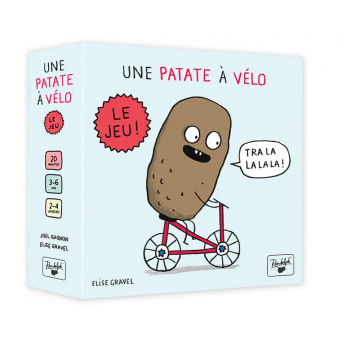 Une patate à vélo