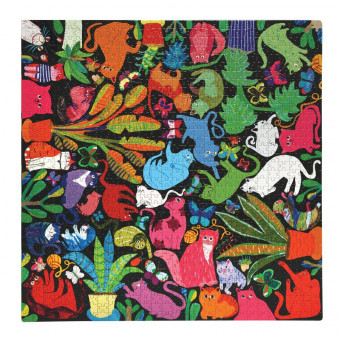 Puzzle : 1000 pièces - Cat at work