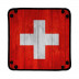 Piste de dés : Wood Swiss Flag