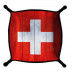 Piste de dés : Wood Swiss Flag