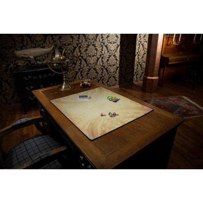 Tapis de jeu : 70x60 - Compass Sepia