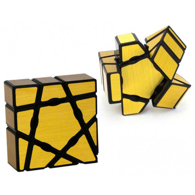 Floppy Ghost Cube Silver / Gold
