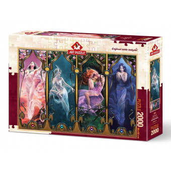 Puzzle 2000 pièces : Quatre