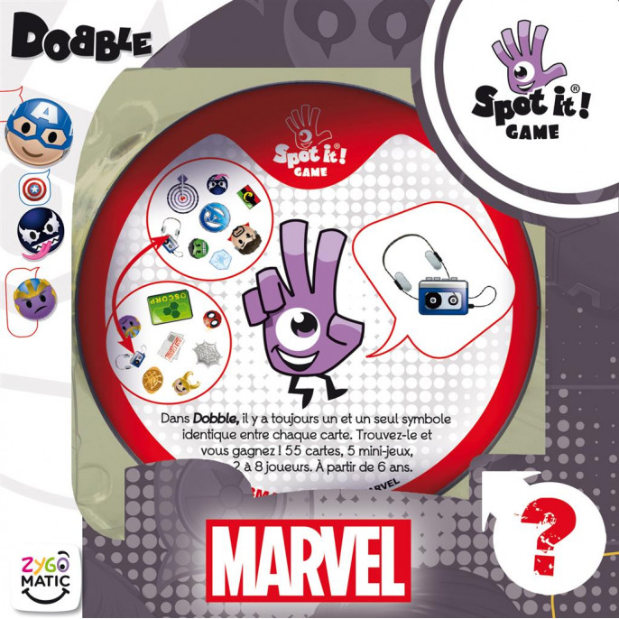Dobble Marvel Emoji