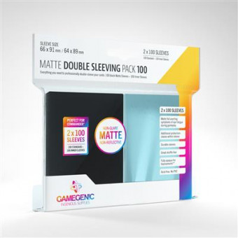 Protèges-cartes : 63x88 Prime Double Gamegenic