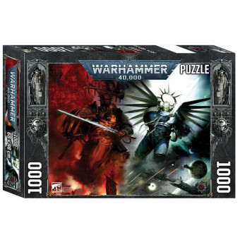 Puzzle 1000 pièces : Warhammer 40K - Guilliman vs Abaddon