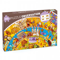 Puzzle : 350 pièces- L'histoire du monde et son livret