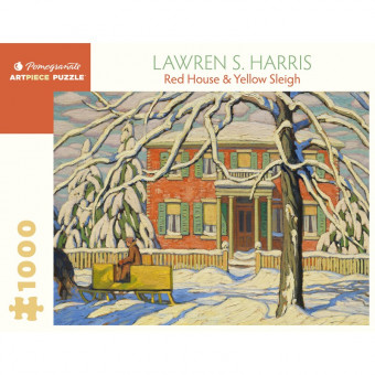 Puzzle : 1000 pièces - Lawren S. Harris - Red House and Yellow Sleigh
