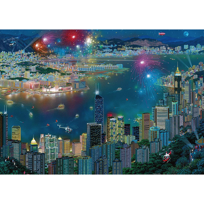 Puzzle : 1000 pièces - Chen Hong-Kong