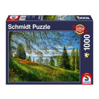 Puzzle : 1000 pièces - Floraison des Tulipes