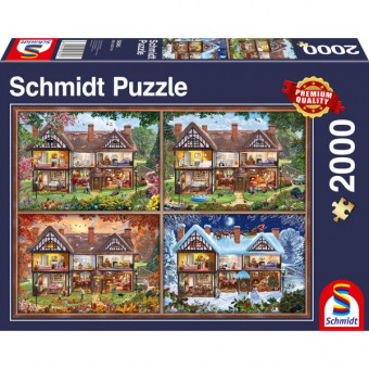 Puzzle : 2000 pièces - Maison des Quatre Saisons