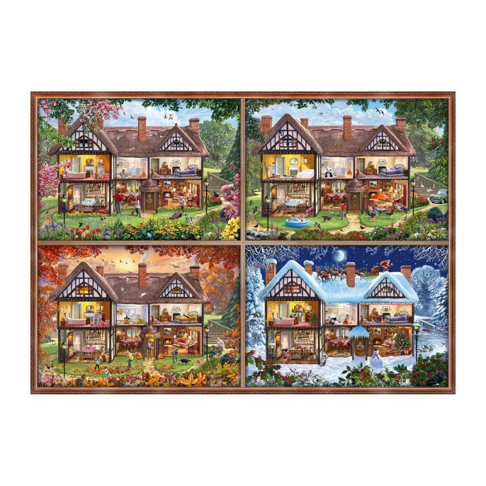 Puzzle : 2000 pièces - Maison des Quatre Saisons