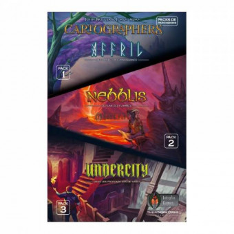 Cartographers : Pack de parchemins