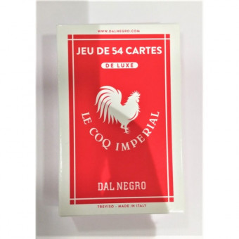 54 Cartes Coq Impérial PVC