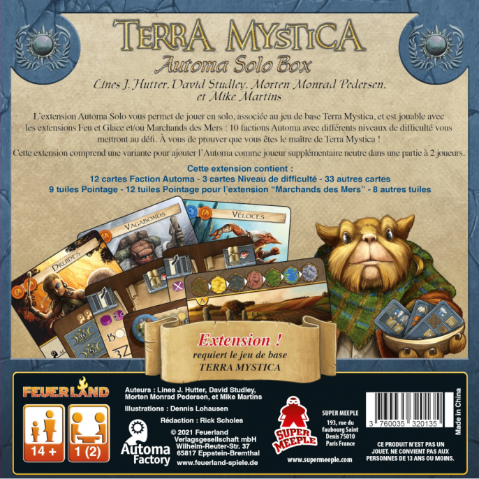 Terra Mystica : Solo Box