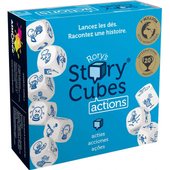 Story Cubes Bleu : Actions