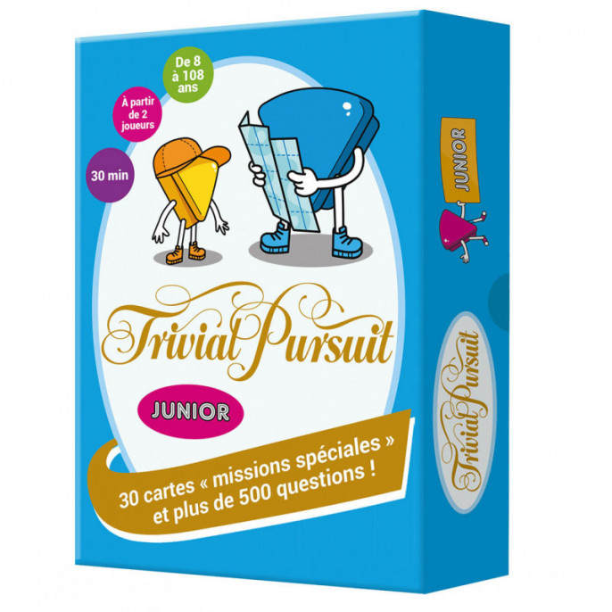 Acheter Trivial Pursuit Junior : le jeu de cartes - Auzou - Jeux