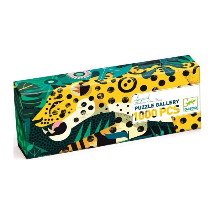 Puzzle : 1000 pièces - Leopard