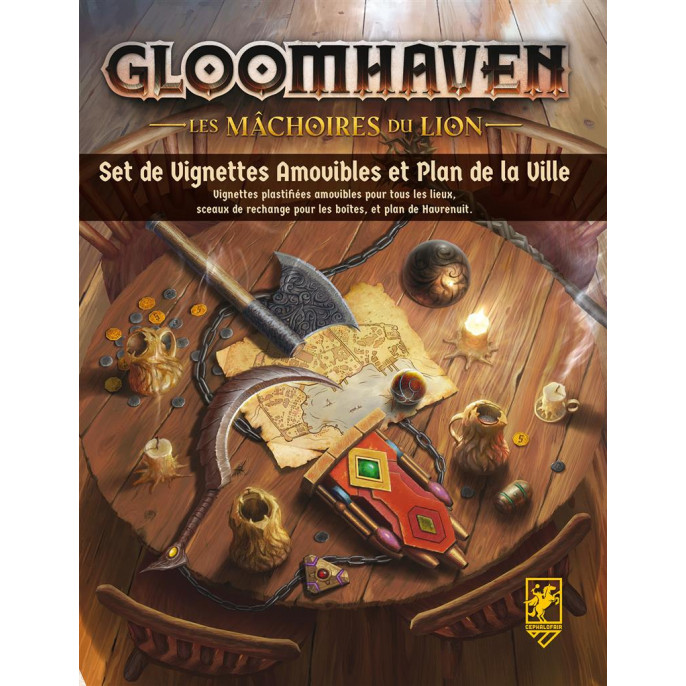 Gloomhaven : Jaws of the Lion - Autocollants repositionnables