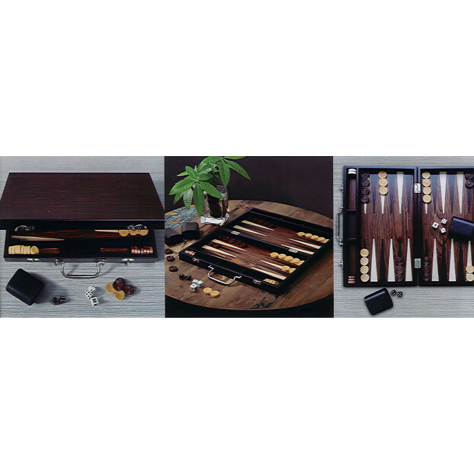 Backgammon en Bois 38x45cm