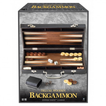 Backgammon en Bois 38x45cm