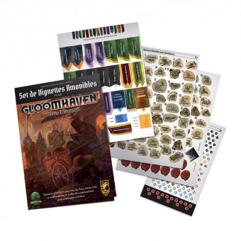 Gloomhaven : Autocollants repositionnables